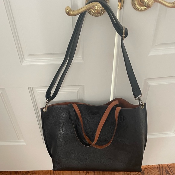 Free People 3 in 1 leather tote - Picture 2 of 7